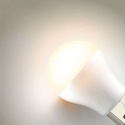 USB Night Light with Warm White Eye and Reading Light for Bedroom Kitchen Living Room