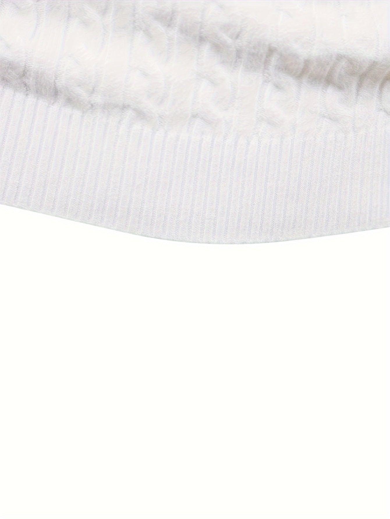 Men's Thermal Top Long Sleeve Solid Color Fall Winter Knit Rayon Sweater