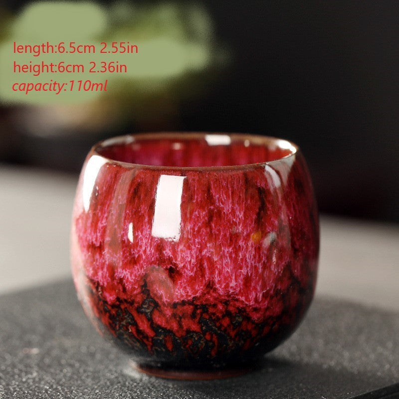 Taza de té de cerámica de 110 ml, taza pequeña para bebidas calientes
