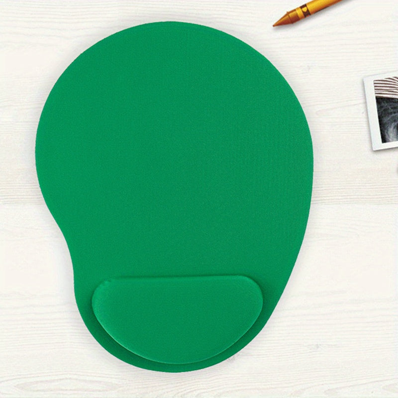 Ergonomic EVA Wrist Support Cushion with Memory Foam Mouse Pad for Office or Computer Use
