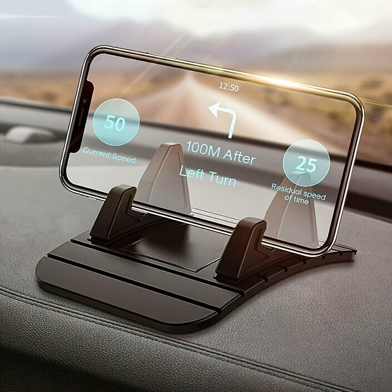 Universal Silicone Phone Holder for Car Dashboard Non-Slip Multi-Angle Mount