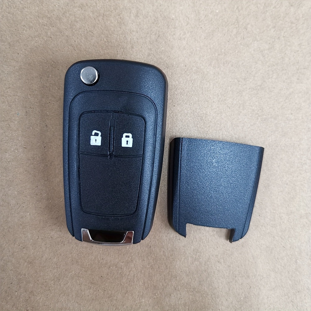 2 Button Remote Key Shell Case for Car Key Protector Cover Durable Black