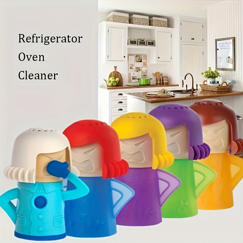 Steam Cleaner for Ovens and Microwaves, Multi-Color, Battery-Free