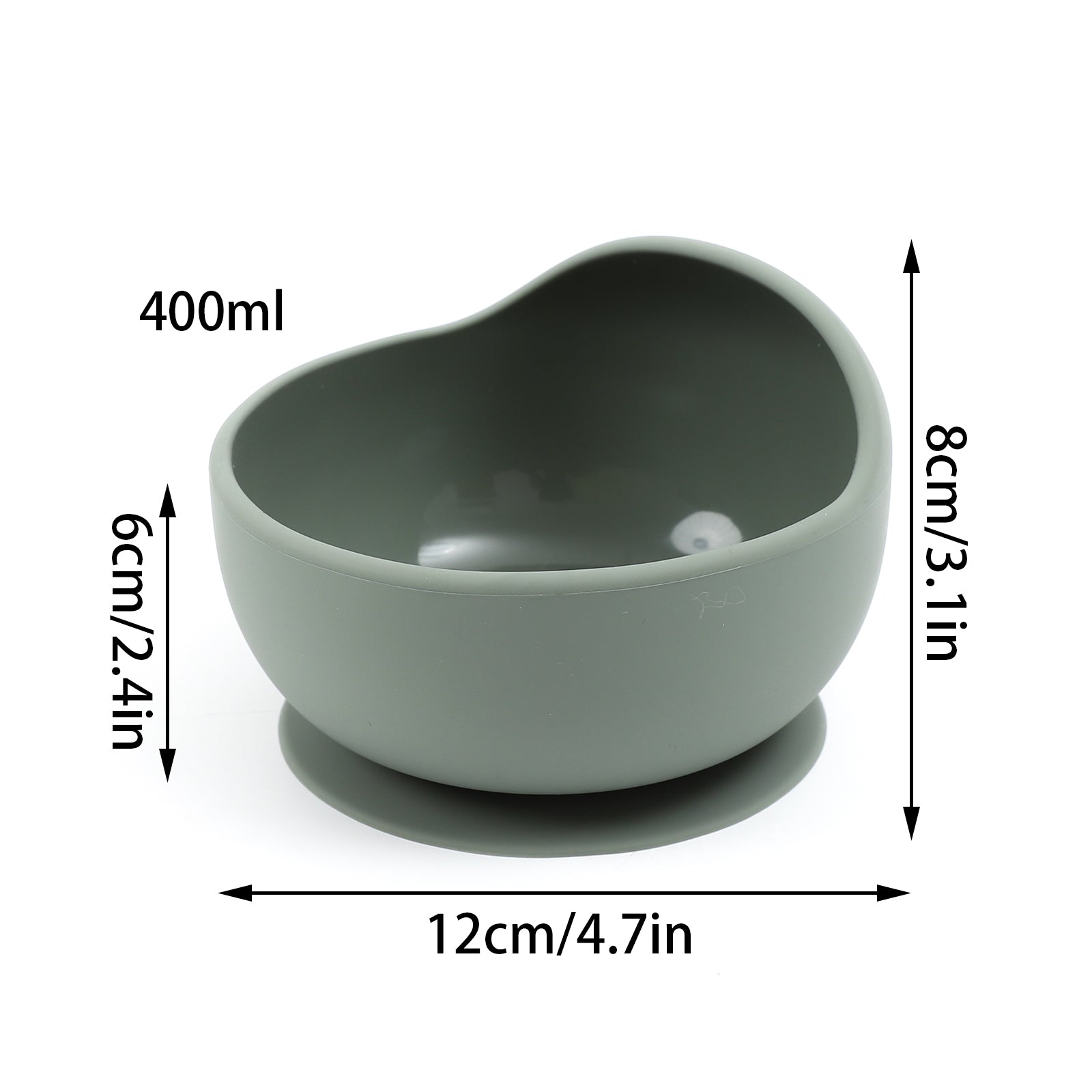 Baby Feeding Bowl Silicone Durable Food Grade Non-Toxic for Babies and Toddlers