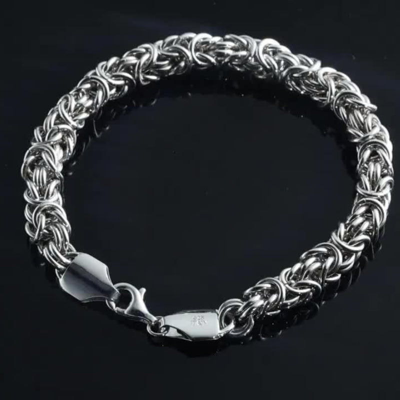 Titanium Steel Bracelet for Men and Women Simple Elegant Design Suitable for Everyday Wear Giftable