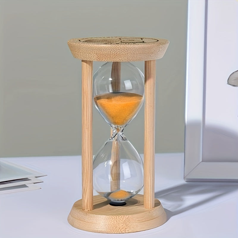 3-Minute Wooden Kitchen Timer for Pool Home Use