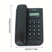 Corded Landline Phone with Caller ID LCD Display for Home Office