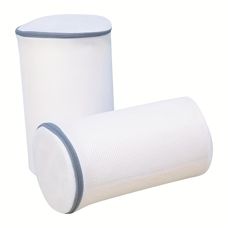 Bolsa de lavandería unisex de poliéster con cremallera para zapatillas, calcetines y sujetadores