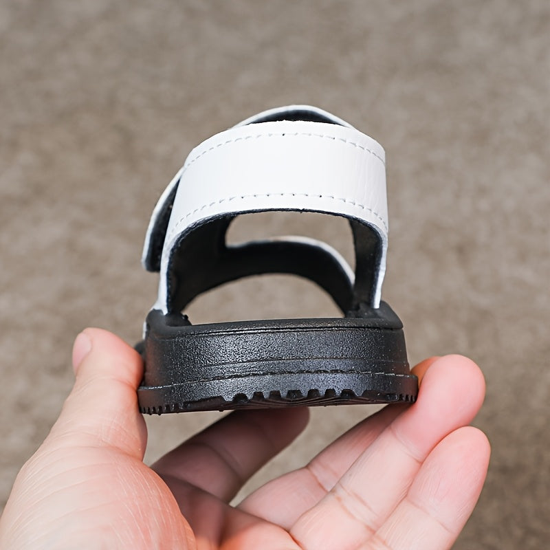 Kids Boys Summer Sandals Non-Slip Open Toe Strappy Beach Shoes Lightweight