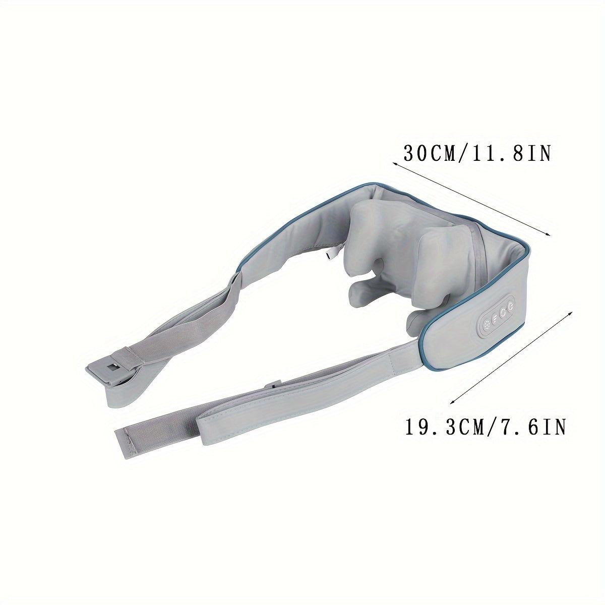 Wireless Neck Massager for Home Use Rechargeable Lithium Battery Back Shoulder Trapezius Relaxation