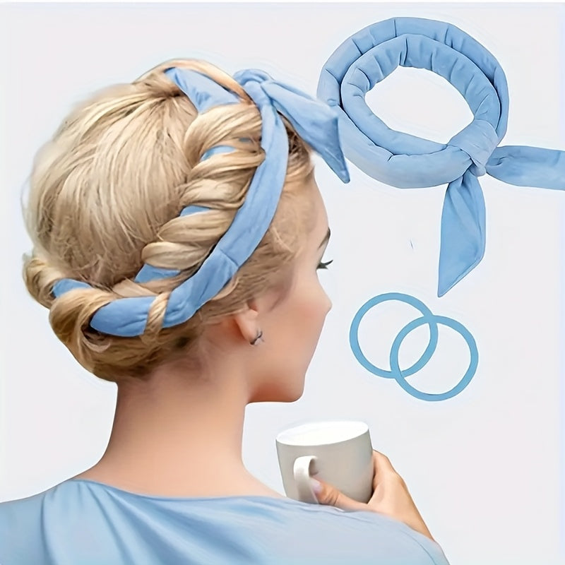 Women Heatless Hair Curlers No Heat Sleep-In Curlers for Soft Waves