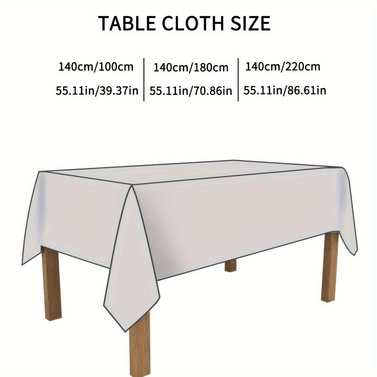 Vinyl Tablecloth Waterproof Oil-Resistant Rectangular Lemon Leaf Pattern for Kitchen Dining