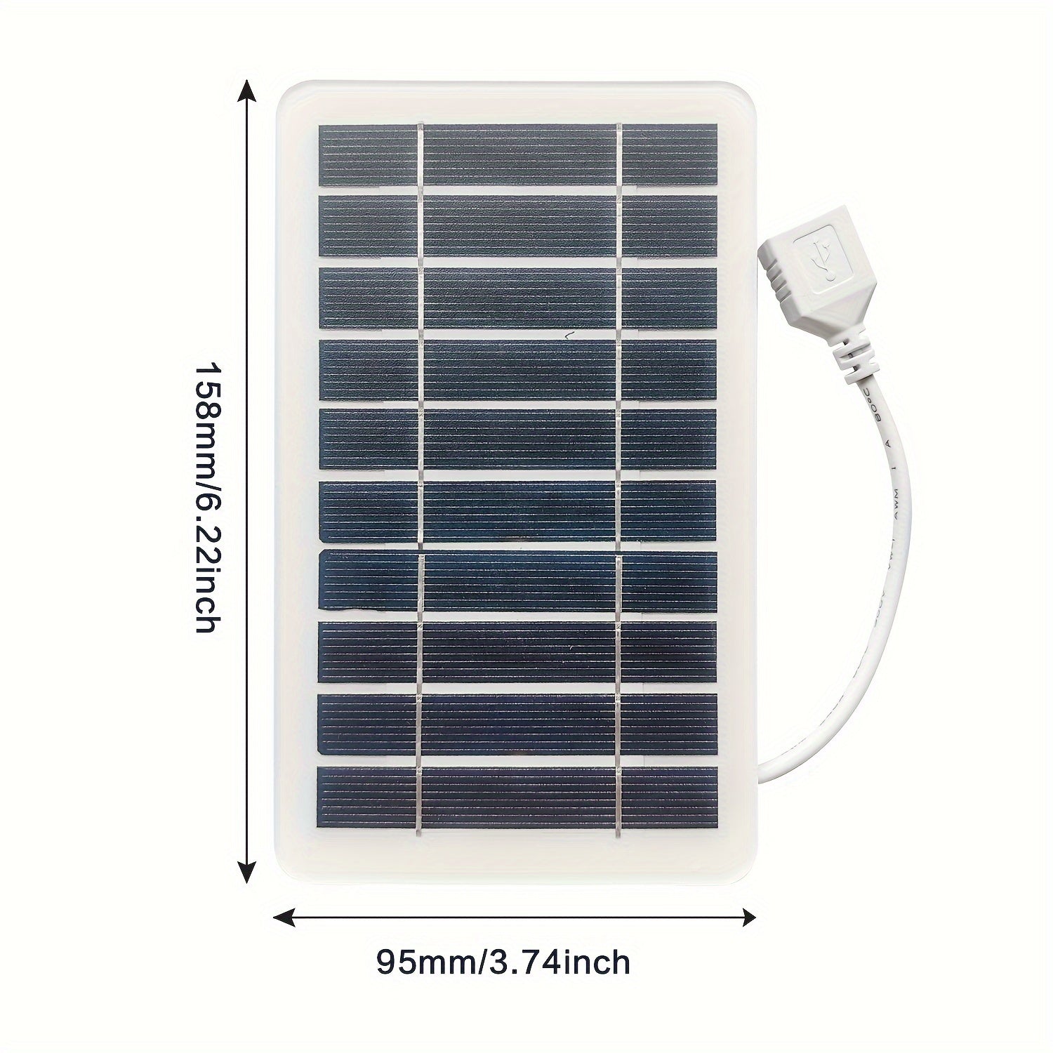Solar Portable Solar Charger for Camping Travel USB Power Bank Flashlight Fan