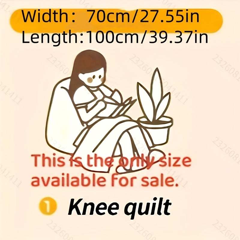 Manta de punto 70x100cm cálida y gruesa con diseño 3D para cama, sofá, viajes, todas las estaciones