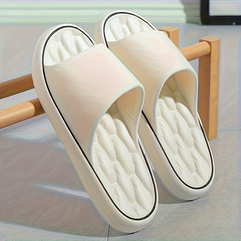 Ayollar uchun yopilmagan oyoq kiyimlari EVA slaydlar, yopilmagan barmoqli, qulay plyaj va basseyn uchun sandal