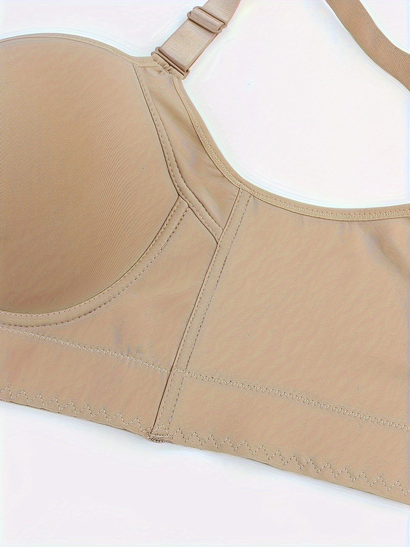 Women's Seamless Breathable Cotton Bra for Comfort and Support