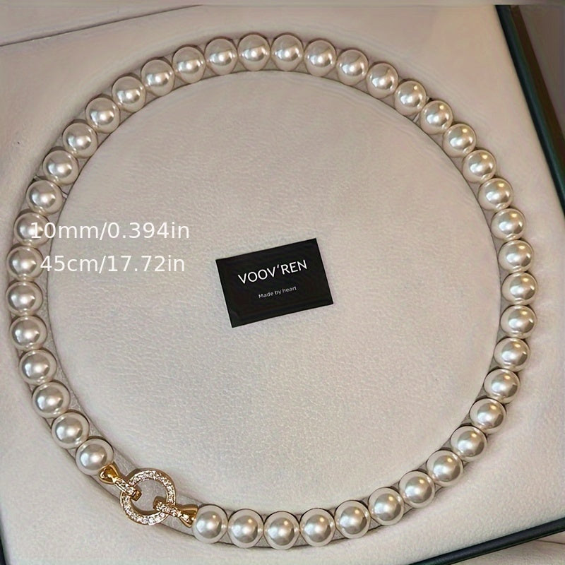 Australian White Pearl Necklace for Women Elegant Romantic Gift