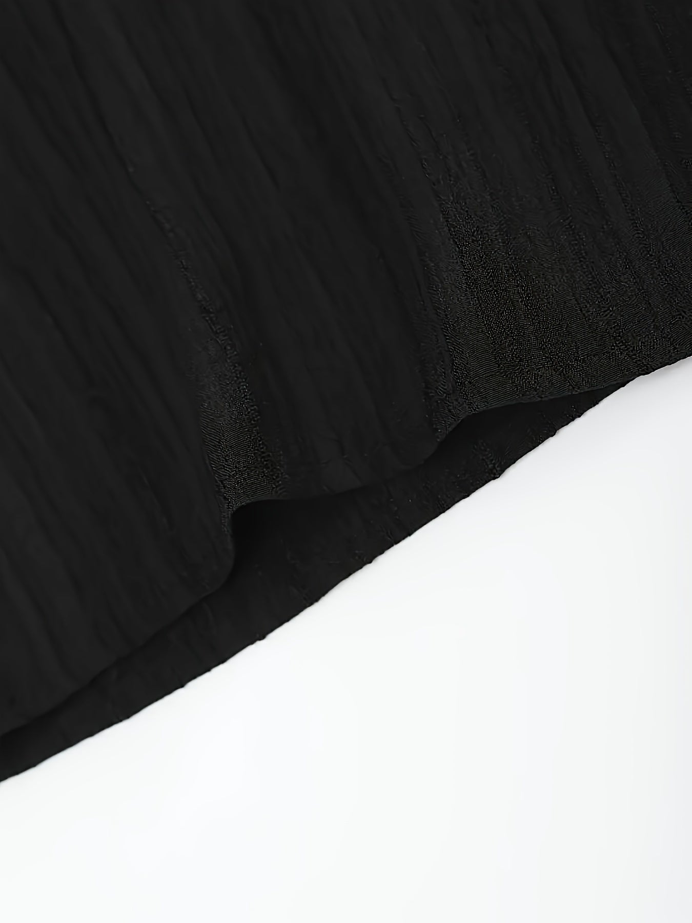 Men's Casual 2-Piece Set Short-Sleeve Cuban Collar Shirt and Drawstring Pants Polyester Blend Spring Fall