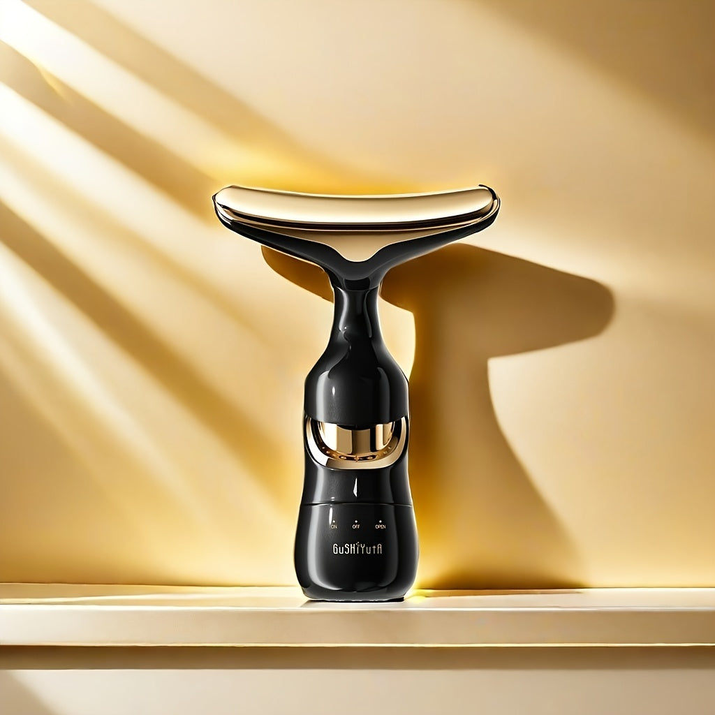 Four-Dimensional Vibrating Facial Massager for Neck Eye Skin Care