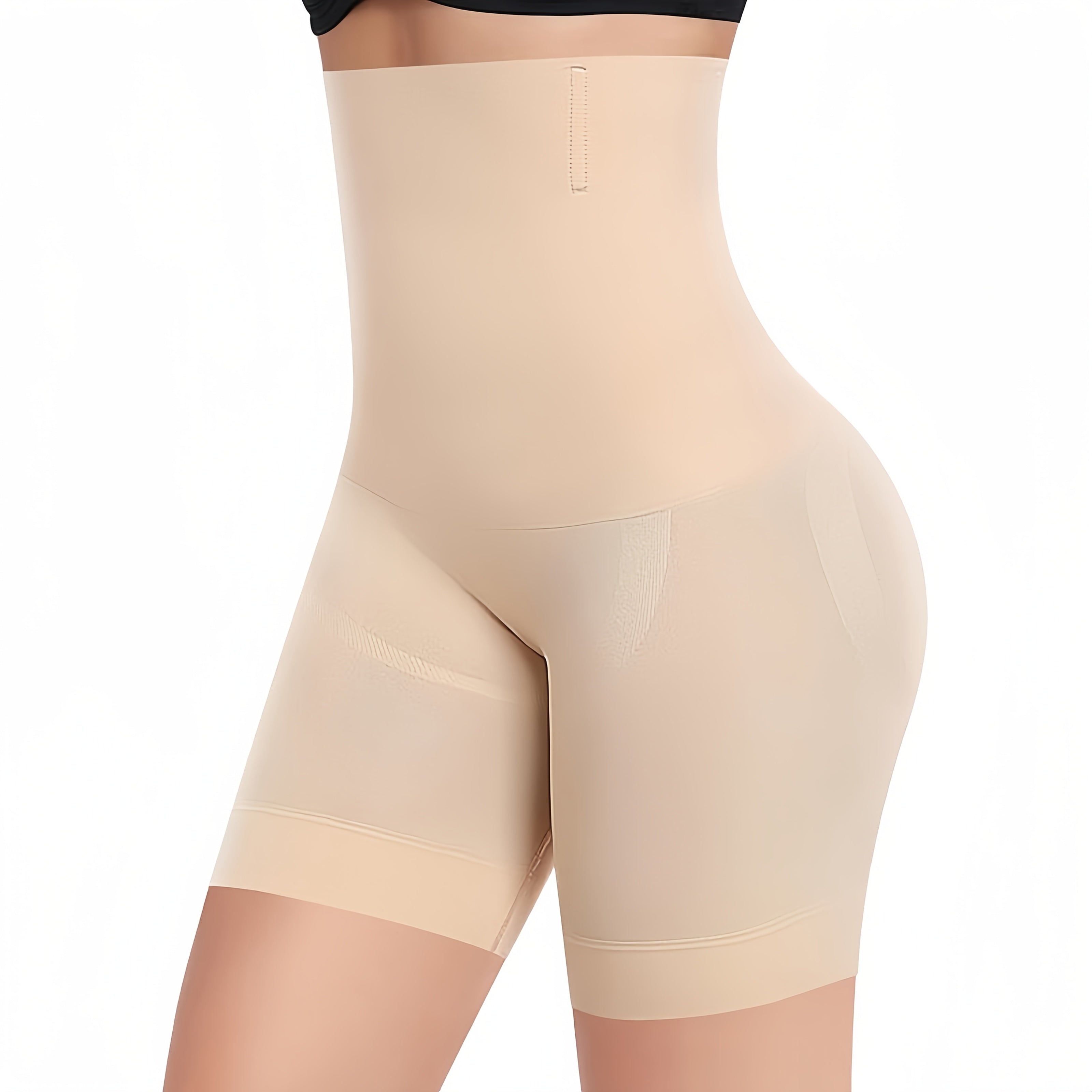 High-Waist Seamless Shapewear Shorts for Women Tummy Control Butt Lift Postpartum Compression All-Season