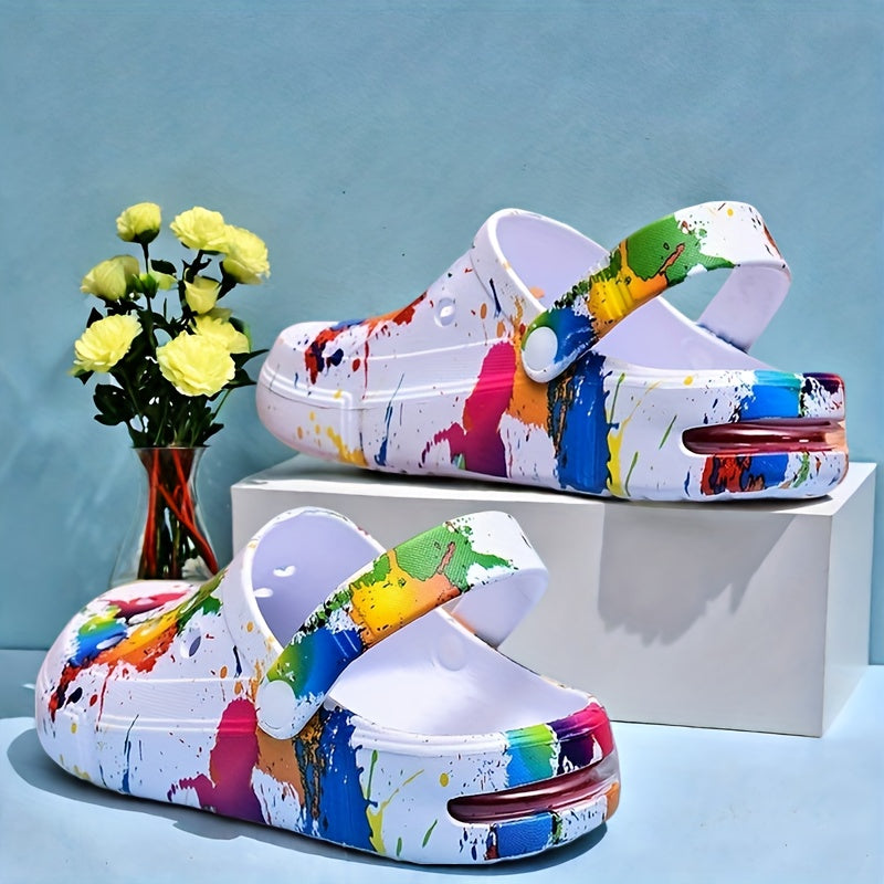 Unisex EVA Ink Splash Design Wallet Colorful Creative Gift