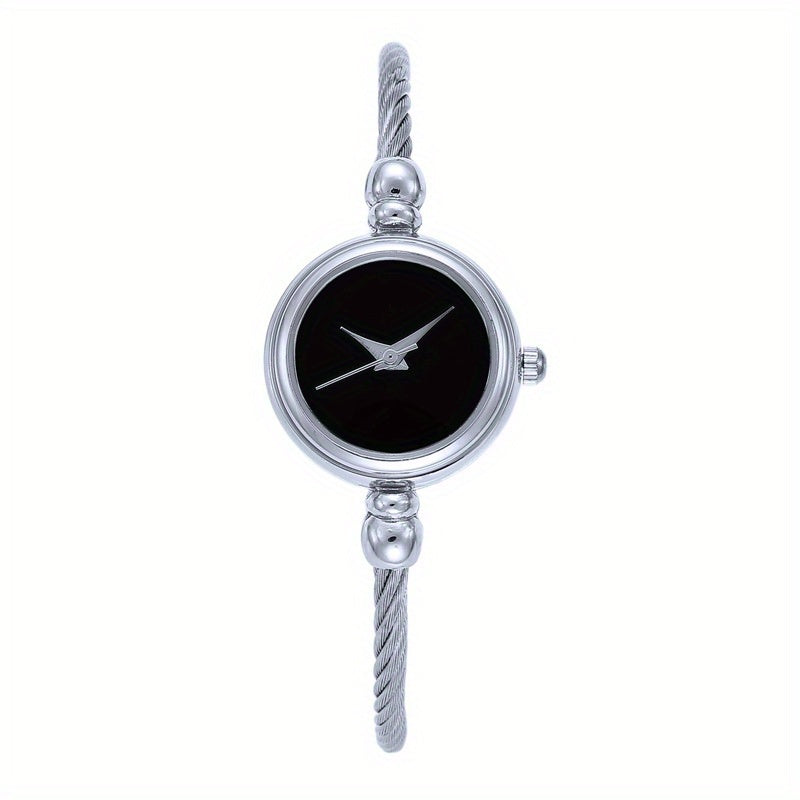 Miniature Literary Student Bangle Watch for Women with Retro Mori Art Style