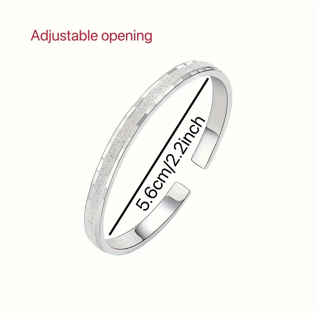 Pulsera de plata de ley con diseño estrellado sin recubrimiento, joyería bohemia