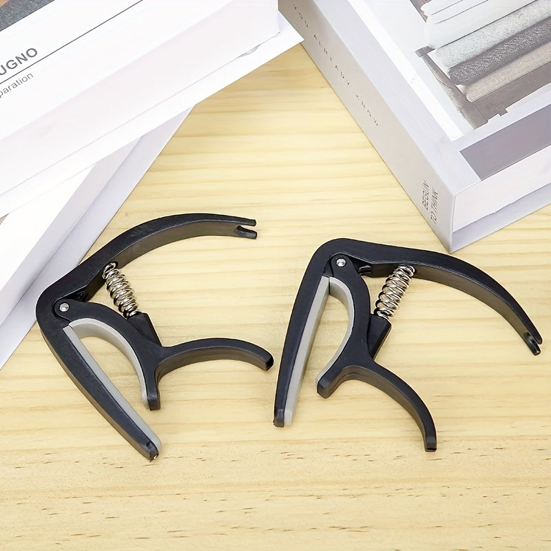 ABS Guitar Capo for Acoustic and Electric Guitars Durable Easy to Clip Black