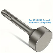 Ground Rod Driver Steel Heavy Duty Round Shank for Grounding and Fence Posts