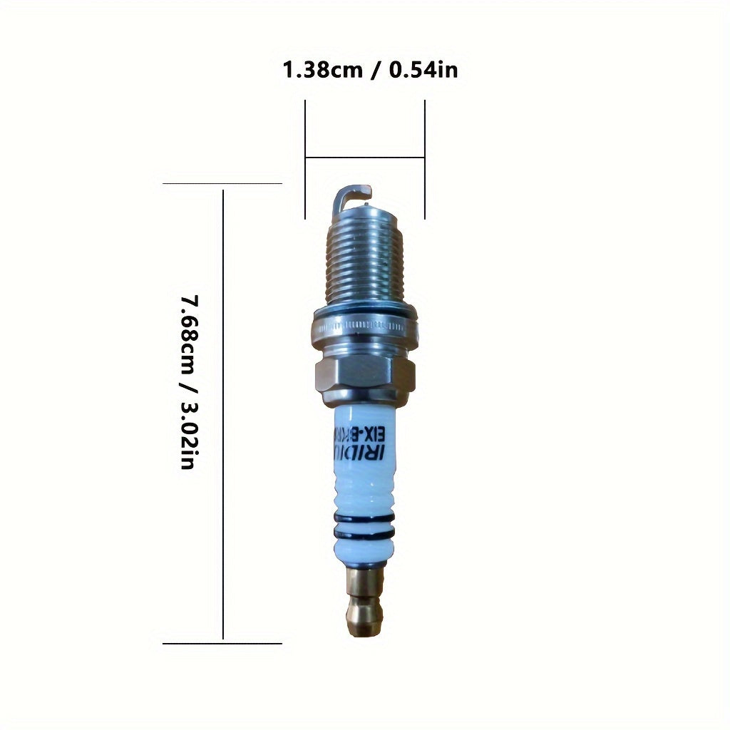 4 шт. свечей зажигания BKR6EIX-11 для автомобильных двигателей, высокая производительность, совместимы с несколькими моделями