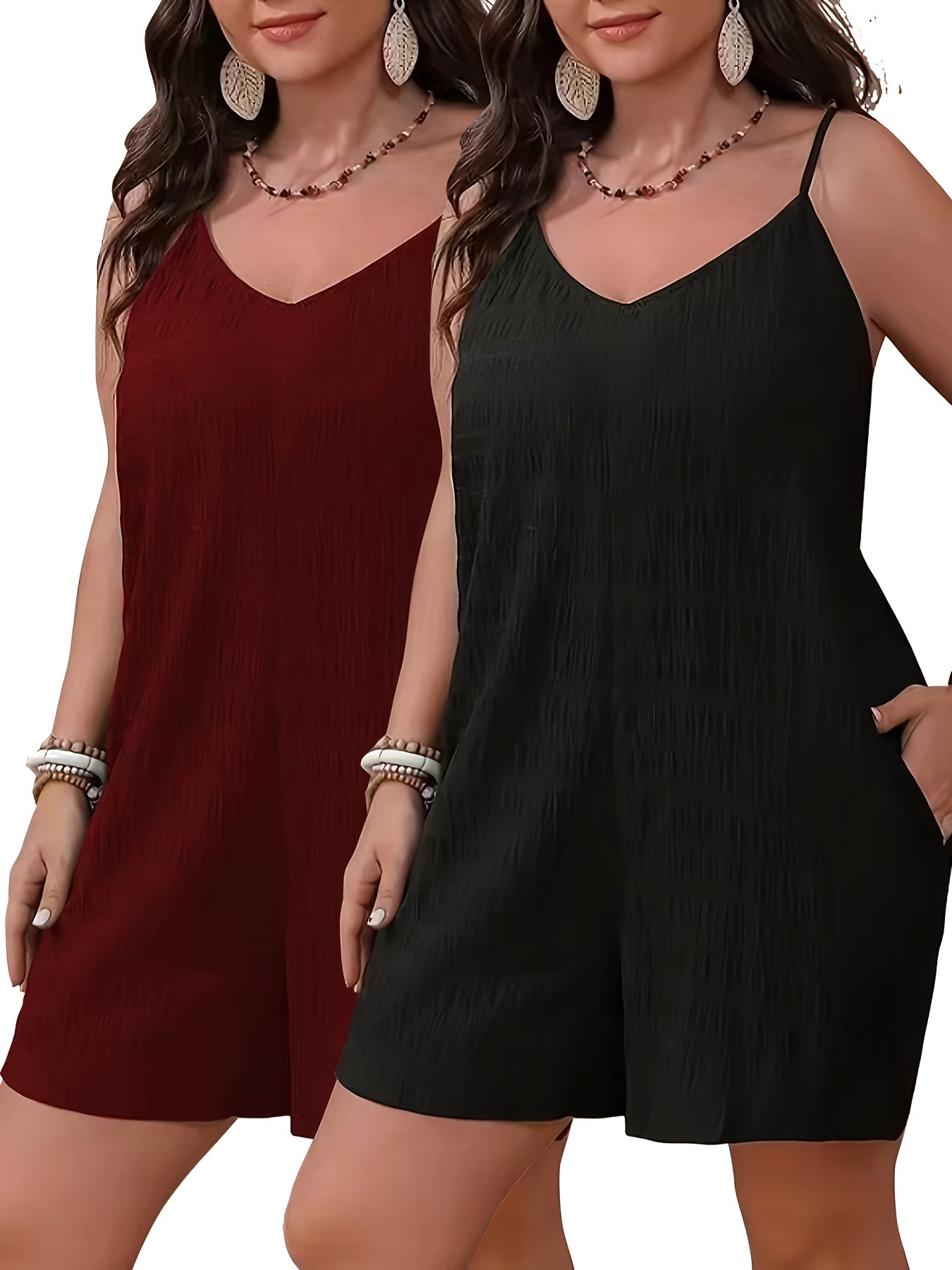 Women's Suspender Tights Large Size Two-Pack Comfortable Hosiery