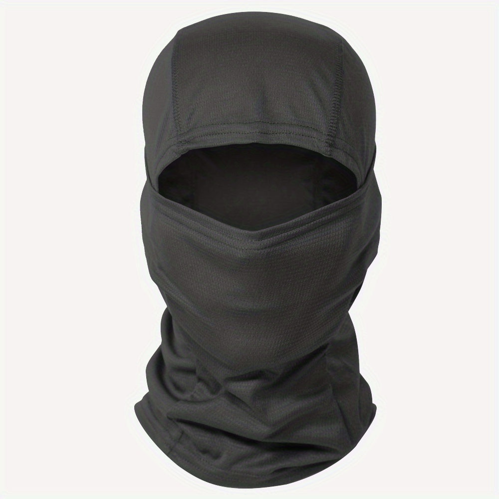Adjustable Windproof UV Protection Hood with Balaclava Face Mask for Outdoor Use