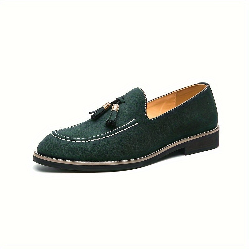 Men's Lightweight Tassel Loafers Slip-On Casual Shoes for Business Office Spring Summer Autumn