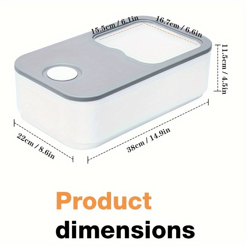 Large Capacity Laundry Pod Storage Container with Sliding Lid for Laundry Room Organization