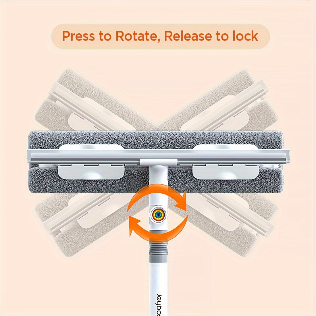 Baland binolar uchun mo'ljallangan maxsus shisha tozalash qirqgichi