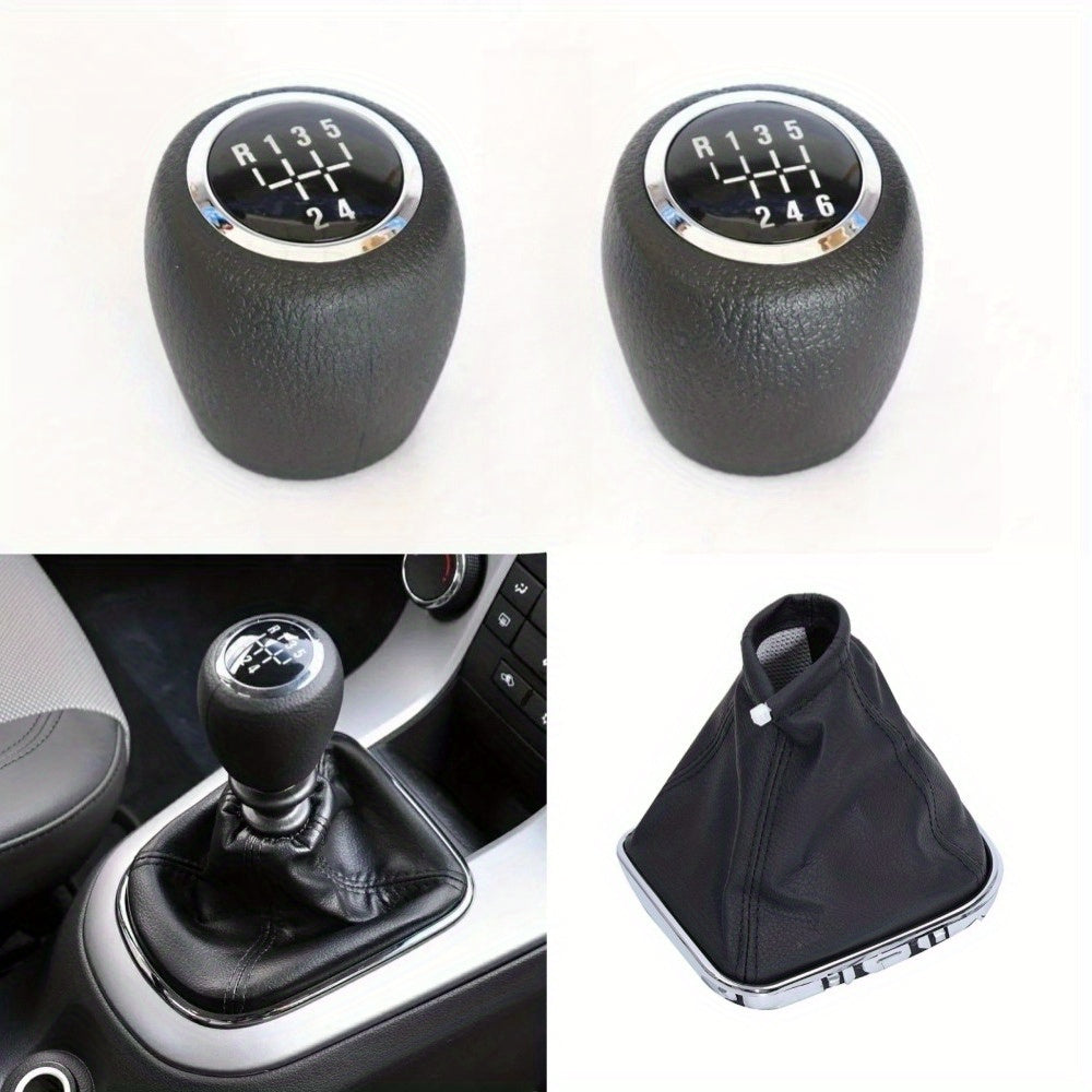 Manual Gear Shift Knob With Boot and Dust Cover for 2008-2012 Sedan