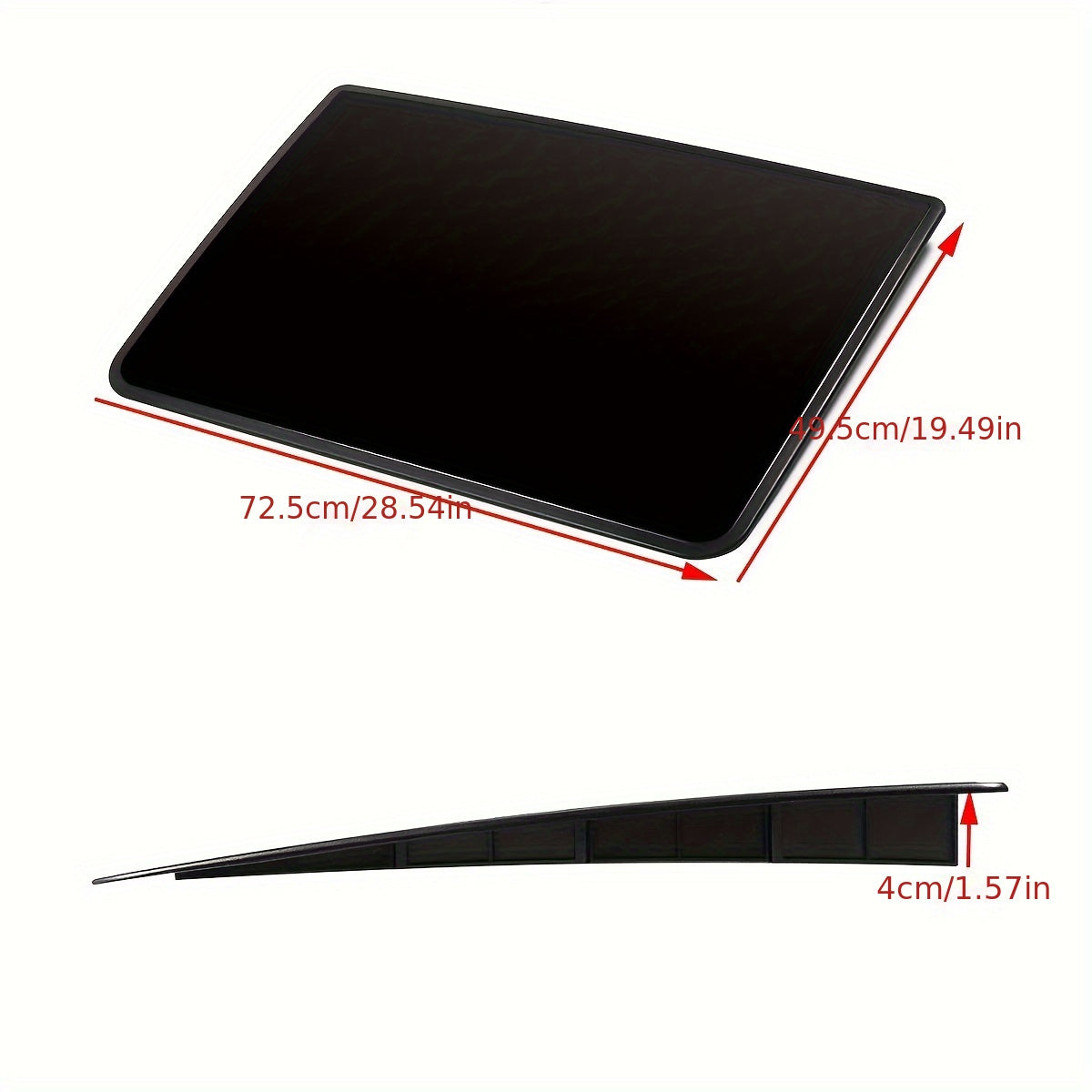 Universal Car Sunroof Decoration Plastic Roof Sticker Adhesive