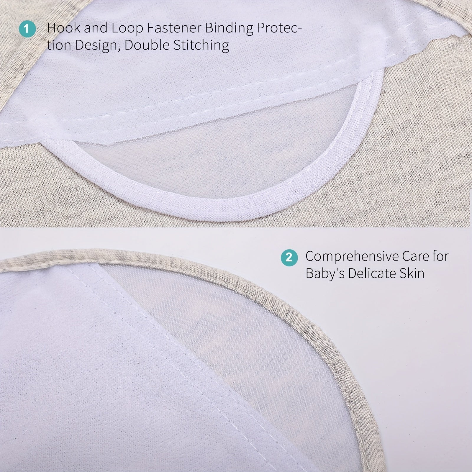 Baby Sleep Sack for Newborns 0-3 Months Adjustable Swaddle with Zipper and Cozy Design