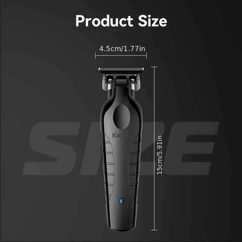 Cortapelos eléctrico con carga USB, herramienta de corte de cabello, silencioso, versátil para salón, uso doméstico y comercial