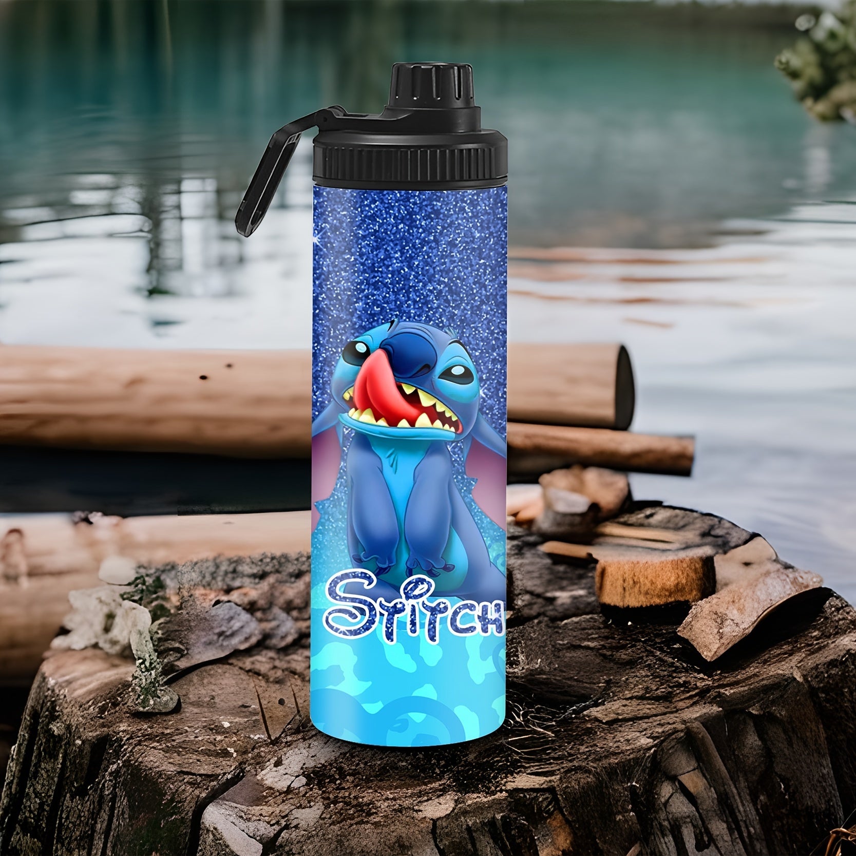 20oz Stainless Steel Insulated Water Bottle with Lid for Hot and Cold Drinks