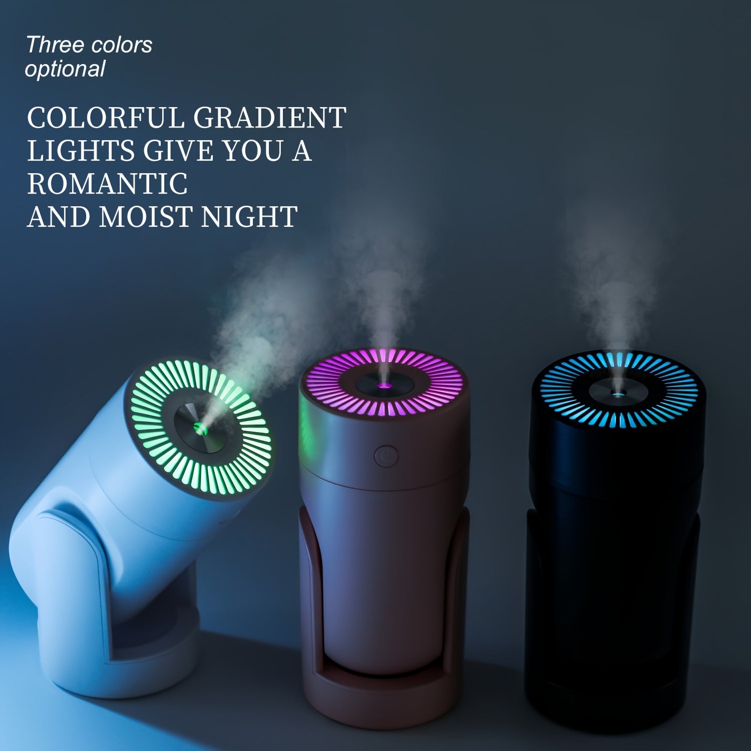 Humidifier Colorful Light Mode for Living Room and Bedroom Dry Environment Relief