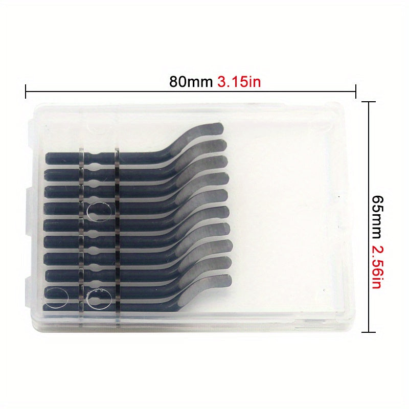 Qo‘l bilan ishlash uchun burish va qirqish uchun qirrani silliqlash va qirqish pichog‘i to‘plami