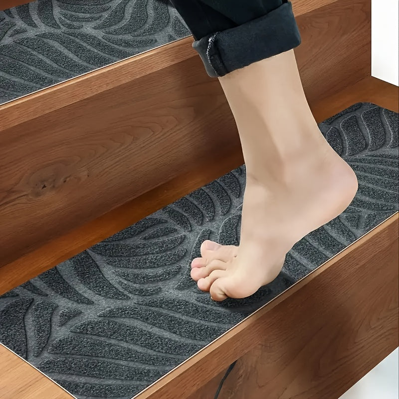 Non-Slip Self-Adhesive Washable Stair Treads 76.2cm x 20.32cm for Home Office Safety
