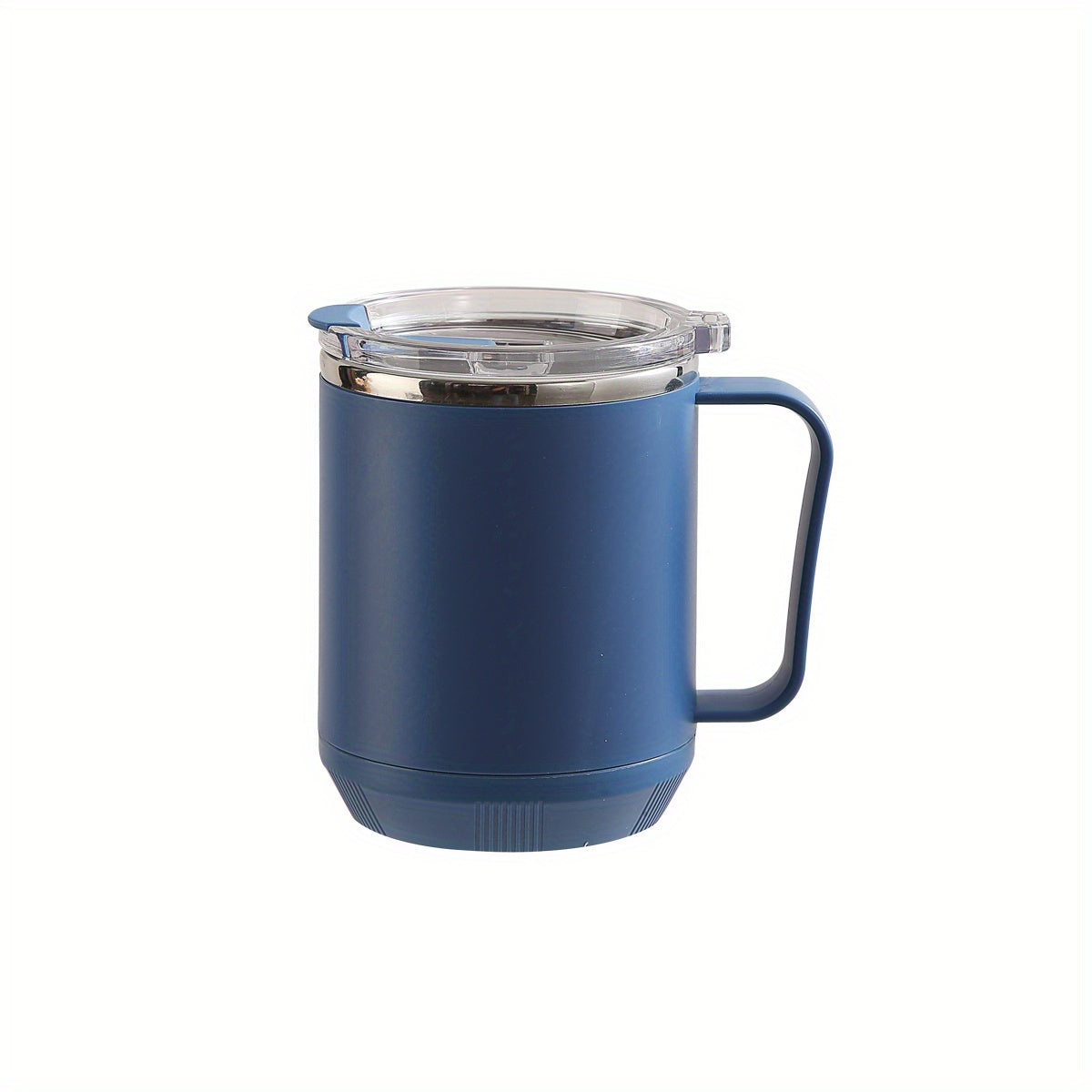 Taza de café de acero inoxidable de 15.6oz con tapa para uso en casa y oficina