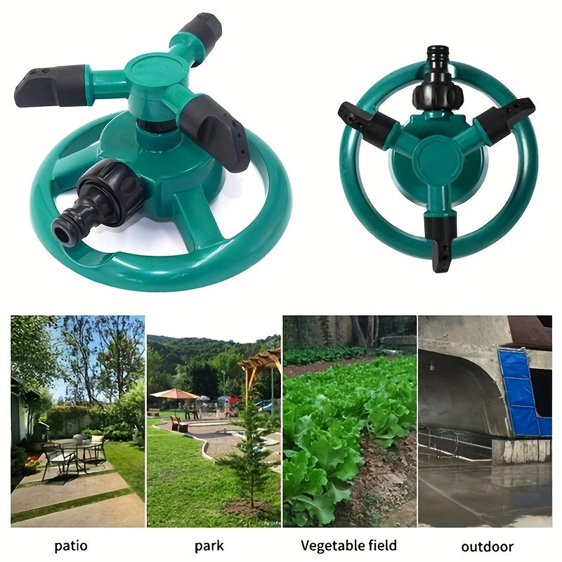 Durable Garden Sprinkler with 360-Degree Rotation Water-Saving Lawn and Plant Irrigation