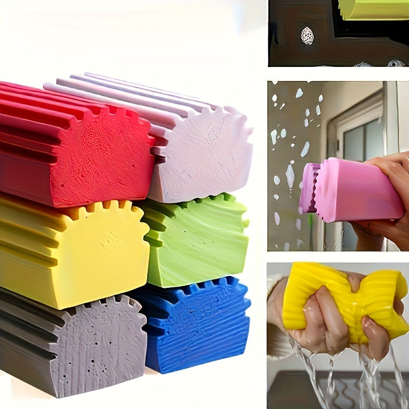 Sponge Magic PVA Set - Oshxona, hammom va uy uchun ko‘p maqsadli tozalash cho‘tkalari - idishlarni, shisha va boshqalarni yuvishda mustahkam - Ichki va tashqi tozalash uchun ajoyib - Sevishganlar kuni, maktabga qaytish va Tashakkur kuni uchun mukammal.