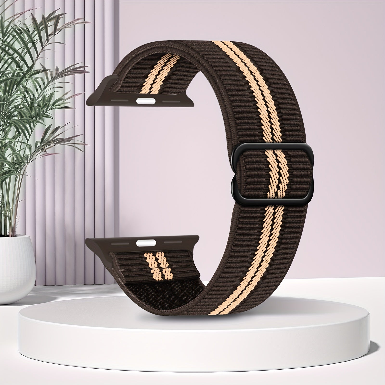 Nylon Woven Smartwatch Bands for Apple Watch Water-Resistant Adjustable Breathable Soft