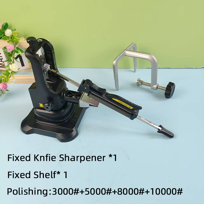 Tez tizim va bardoshli metall konstruktsiyaga ega sozlanadigan professional pichoq silliqlash mashinasi