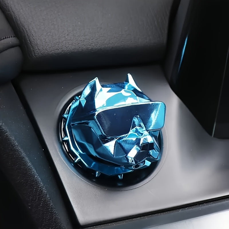 Universal Metal Engine Start Stop Button Cover Decorative Sticker Protector