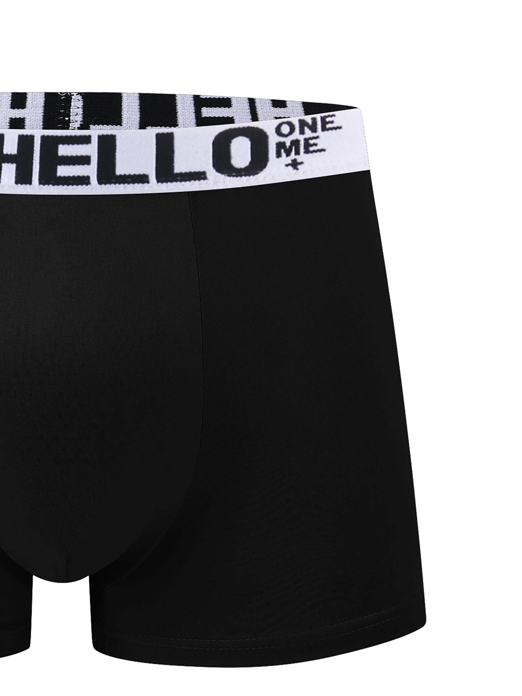 Erkaklar uchun 10 ta to'plam boxer shortlari, 95% polyester va 5% spandeksdan tayyorlangan, o'rtacha cho'zilish bilan, qulay va nafas oladigan tasodifiy kiyim uchun bir rangli to'qilgan mato.